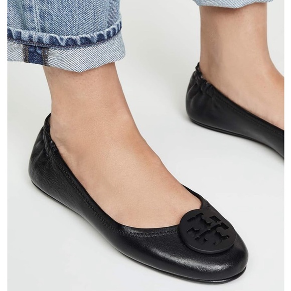 Tory Burch Women's Minnie Travel Ballet Flats size 9.5 - Picture 2 of 7